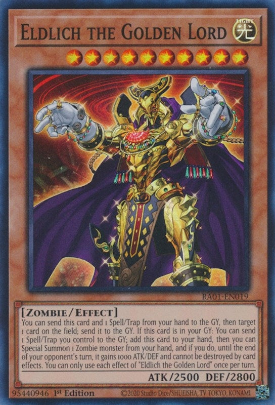 Image for Eldlich the Golden Lord (RA01-EN019) (25th Anniversary Rarity Collection) - YuGiOh