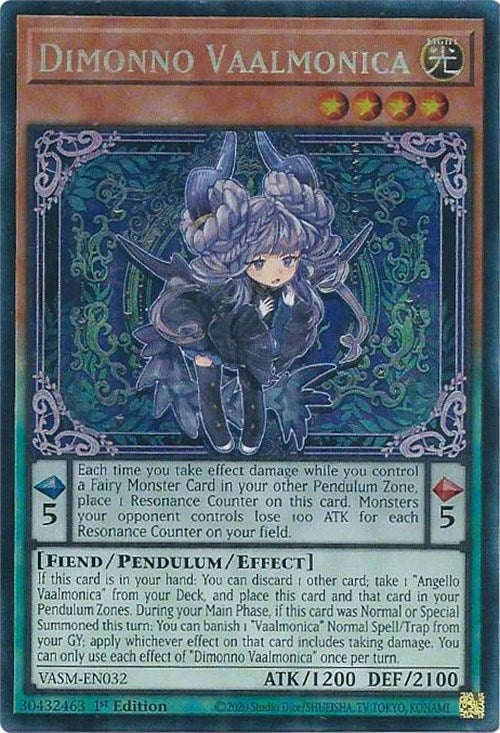 Image for Dimonno Vaalmonica (CR) (VASM-EN032) (Valiant Smashers) - YuGiOh