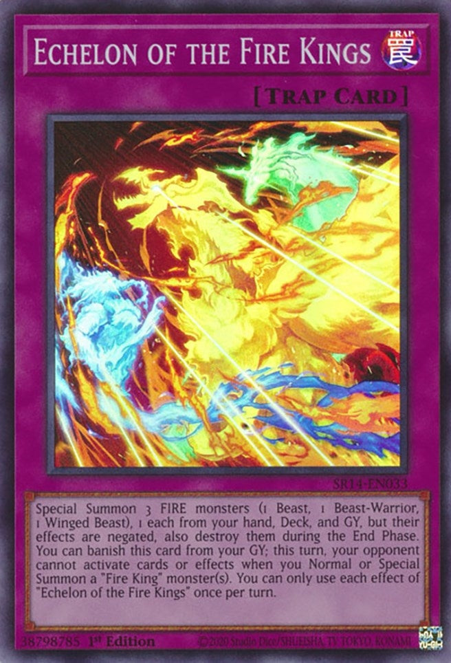 Image for Echelon of the Fire Kings (SR14-EN033) (Structure Deck: Fire Kings) - YuGiOh