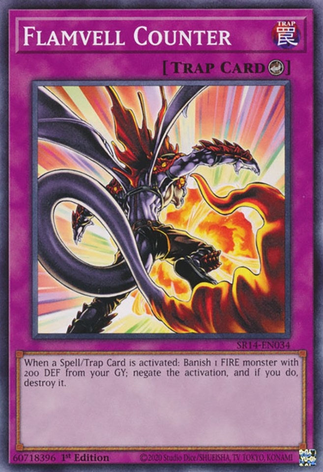 Image for Flamvell Counter (SR14-EN034) (Structure Deck: Fire Kings) - YuGiOh