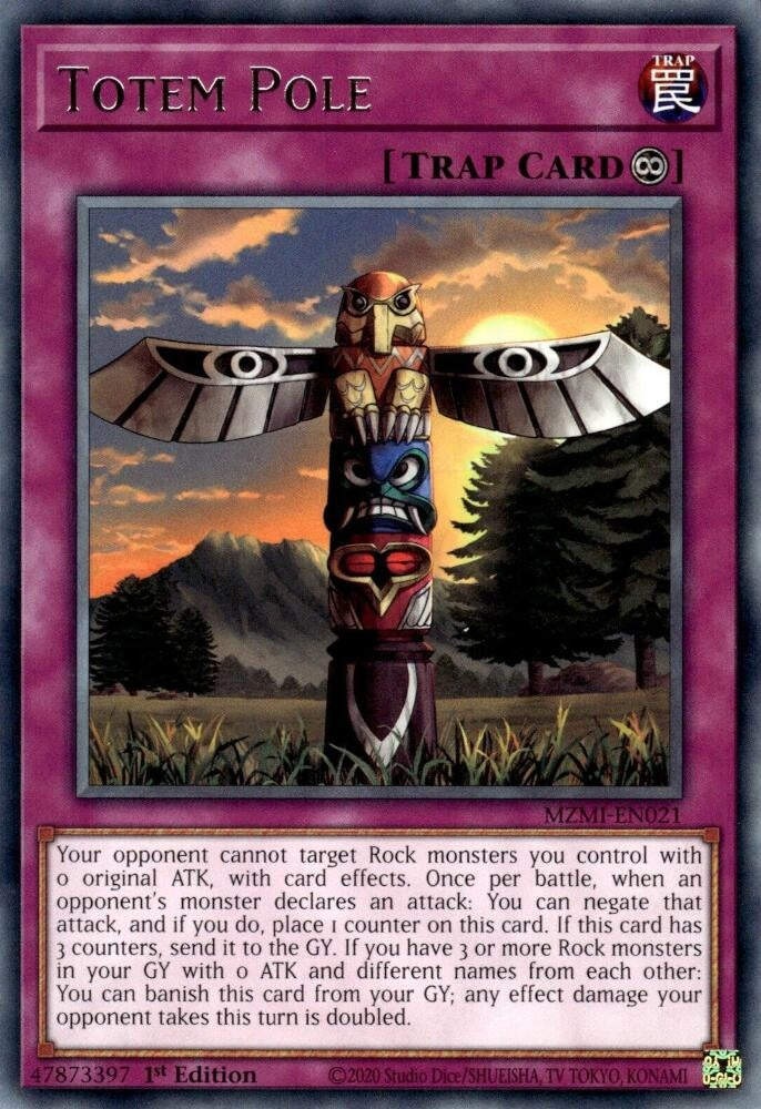Image for Totem Pole (MZMI-EN021) (Maze of Millennia) - YuGiOh
