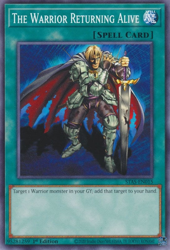 Image for The Warrior Returning Alive (STAS-EN015) (2-Player Starter Set) - YuGiOh