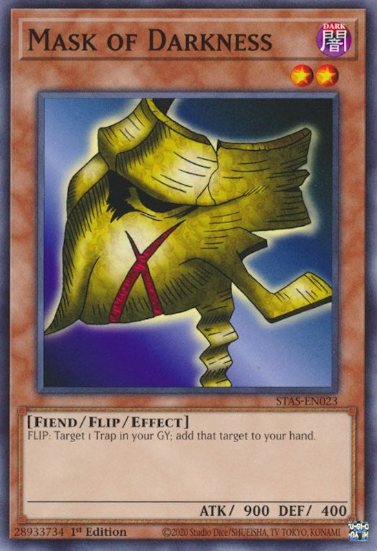 Image for Mask of Darkness (STAS-EN023) (2-Player Starter Set) - YuGiOh