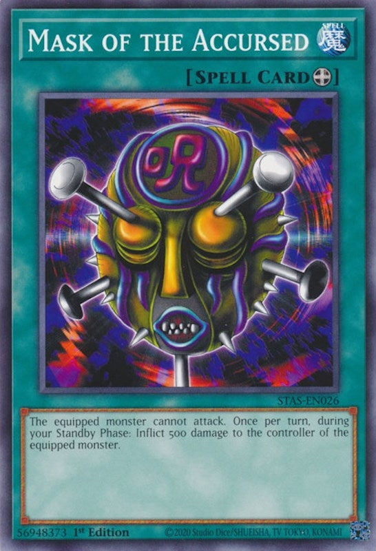 Image for Mask of the Accursed (STAS-EN026) (2-Player Starter Set) - YuGiOh