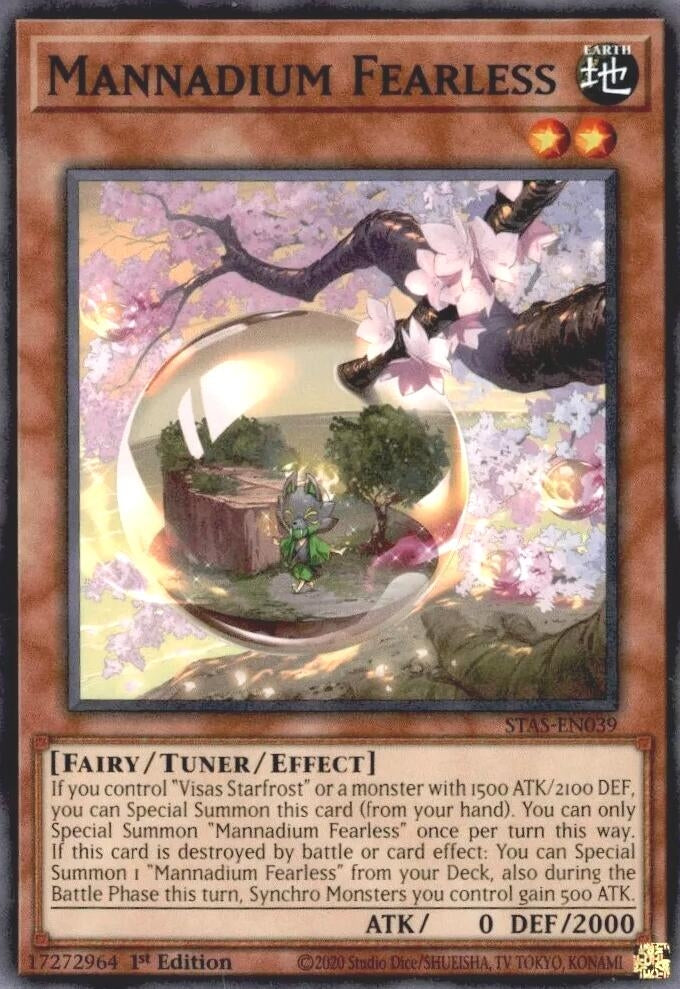 Image for Mannadium Fearless (STAS-EN039) (STAS-EN039) (2-Player Starter Set) - YuGiOh