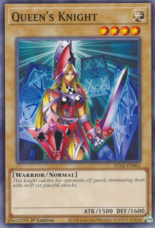 Image for Queen's Knight (STAX-EN001) (2-Player Starter Set) - YuGiOh