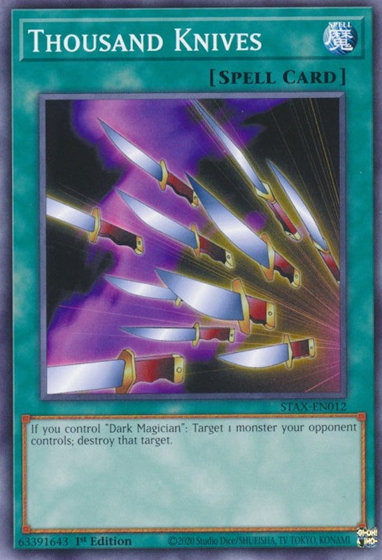 Image for Thousand Knives (STAX-EN012) (2-Player Starter Set) - YuGiOh