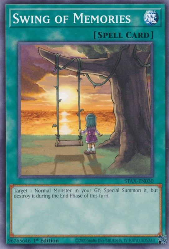 Image for Swing of Memories (STAX-EN030) (2-Player Starter Set) - YuGiOh