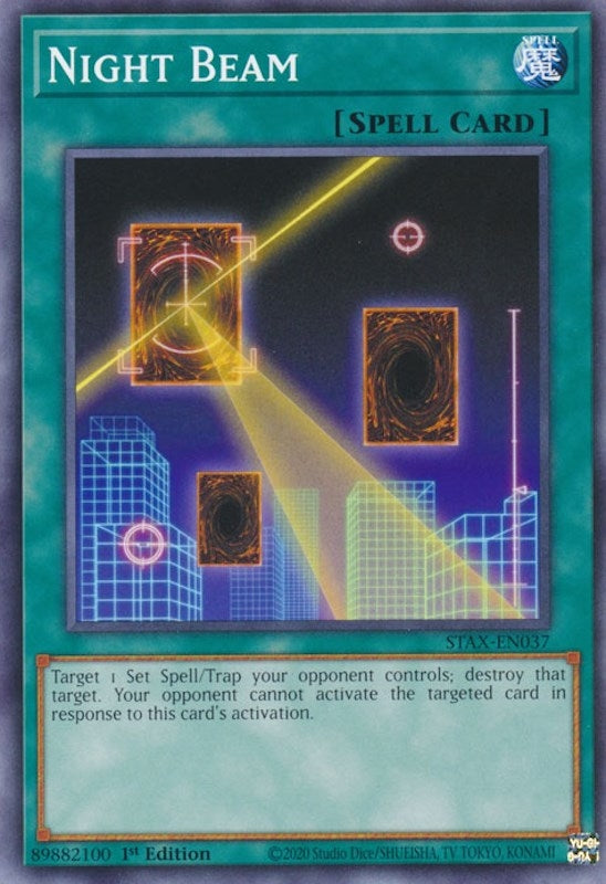 Image for Night Beam (STAX-EN037) (2-Player Starter Set) - YuGiOh