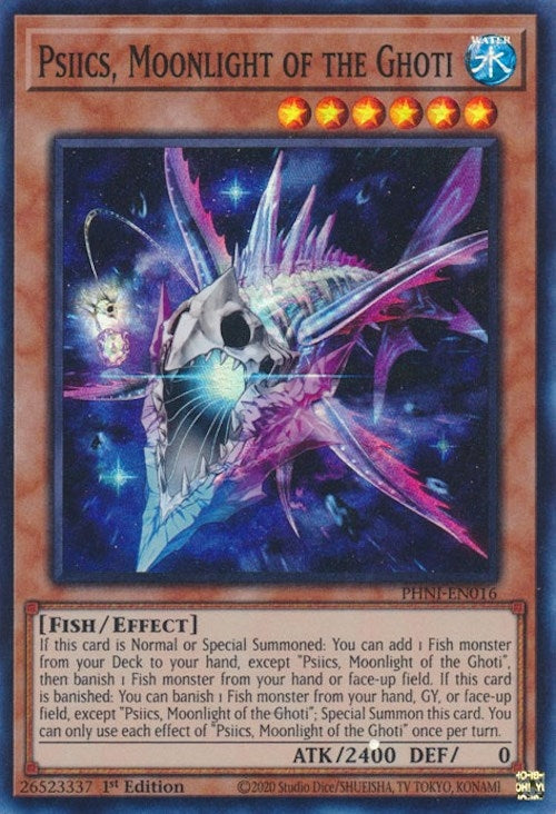 Image for Psiics, Moonlight of the Ghoti (PHNI-EN016) (Phantom Nightmare) - YuGiOh