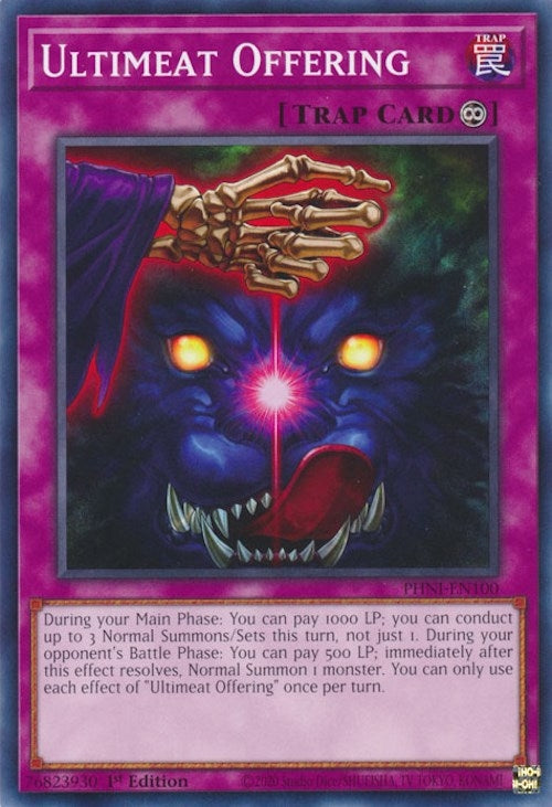 Image for Ultimeat Offering (PHNI-EN100) (Phantom Nightmare) - YuGiOh