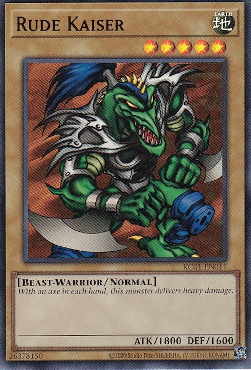 Image for Rude Kaiser (KC01-EN011) (25th Anniversary Ultimate Kaiba Set) - YuGiOh