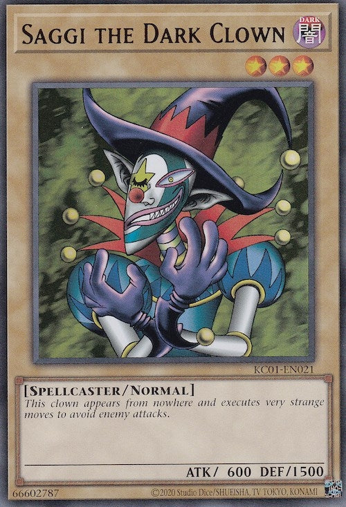 Image for Saggi the Dark Clown (KC01-EN021) (25th Anniversary Ultimate Kaiba Set) - YuGiOh