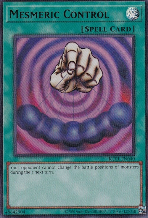 Image for Mesmeric Control (KC01-EN040) (25th Anniversary Ultimate Kaiba Set) - YuGiOh