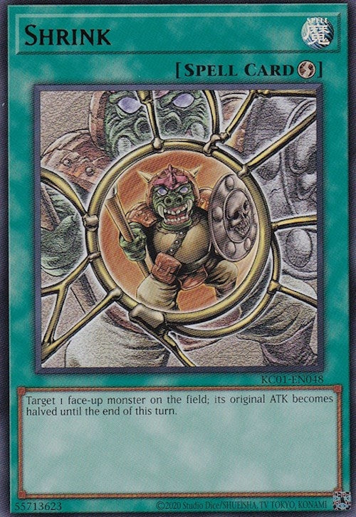 Image for Shrink (KC01-EN048) (25th Anniversary Ultimate Kaiba Set) - YuGiOh