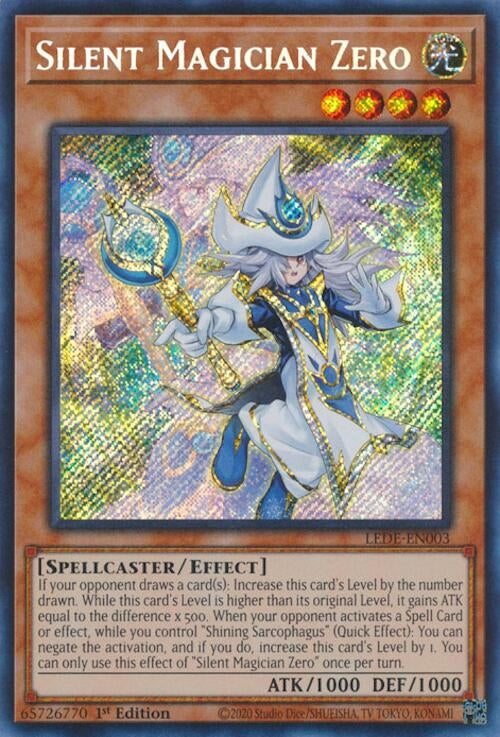 Image for Silent Magician Zero (LEDE-EN003) (Legacy of Destruction) - YuGiOh