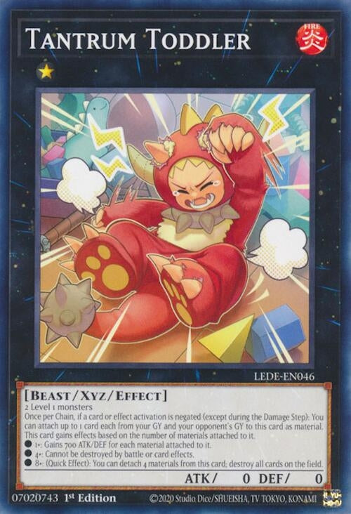 Image for Tantrum Toddler (LEDE-EN046) (Legacy of Destruction) - YuGiOh