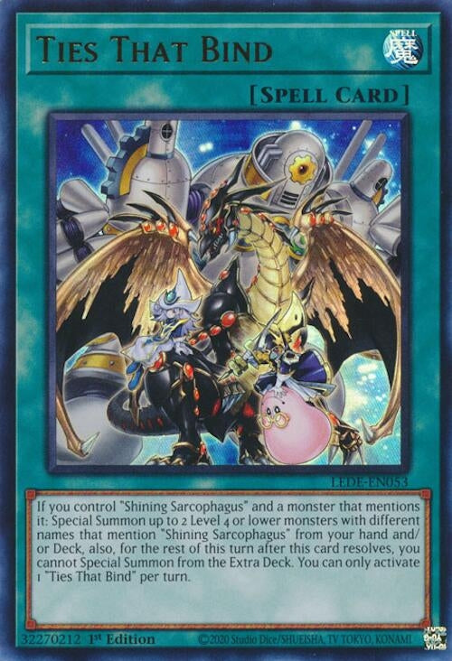 Image for Ties That Bind (LEDE-EN053) (Legacy of Destruction) - YuGiOh