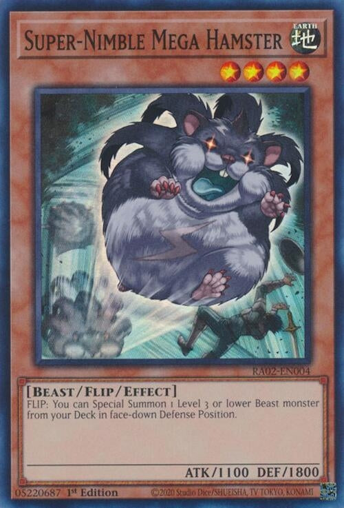 Image for Super-Nimble Mega Hamster (RA02-EN004) (25th Anniversary Rarity Collection II) - YuGiOh