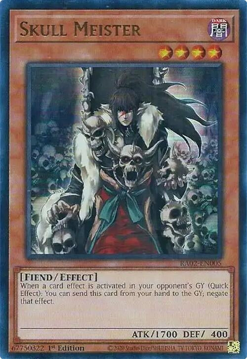 Image for Skull Meister (UR) (RA02-EN005) (25th Anniversary Rarity Collection II) - YuGiOh