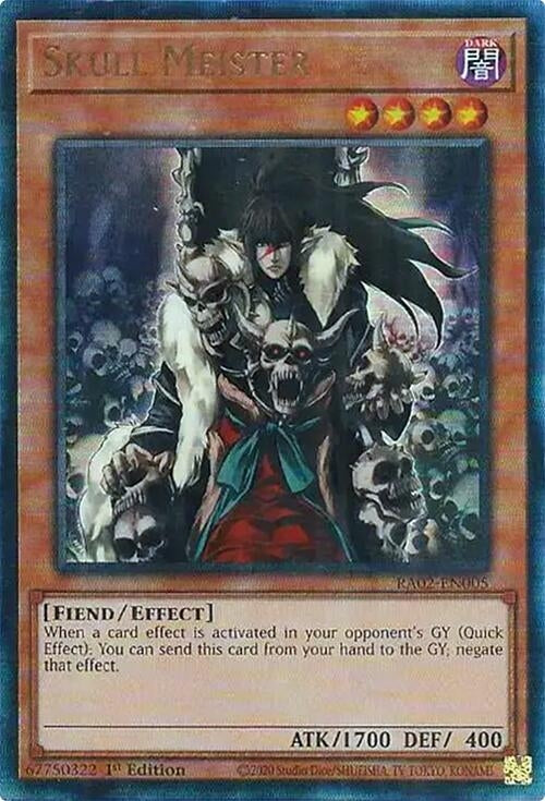 Image for Skull Meister (PUR) (RA02-EN005) (25th Anniversary Rarity Collection II) - YuGiOh