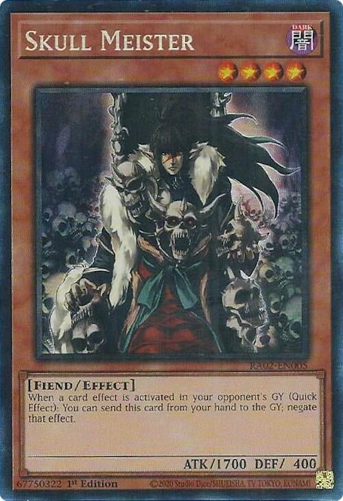 Image for Skull Meister (PCR) (RA02-EN005) (25th Anniversary Rarity Collection II) - YuGiOh