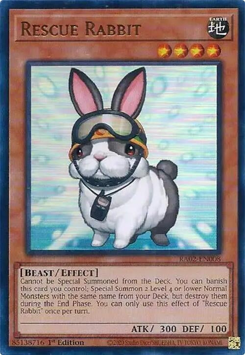 Image for Rescue Rabbit (UR) (RA02-EN008) (25th Anniversary Rarity Collection II) - YuGiOh