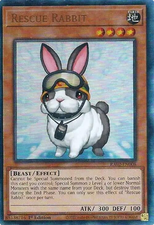 Image for Rescue Rabbit (PUR) (RA02-EN008) (25th Anniversary Rarity Collection II) - YuGiOh