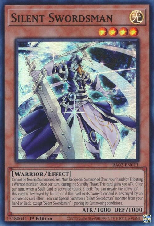 Image for Silent Swordsman (RA02-EN011) (25th Anniversary Rarity Collection II) - YuGiOh