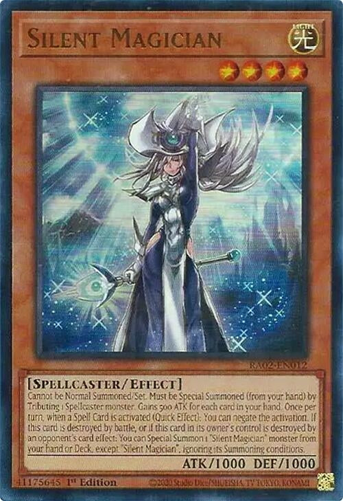 Image for Silent Magician (UR) (RA02-EN012) (25th Anniversary Rarity Collection II) - YuGiOh