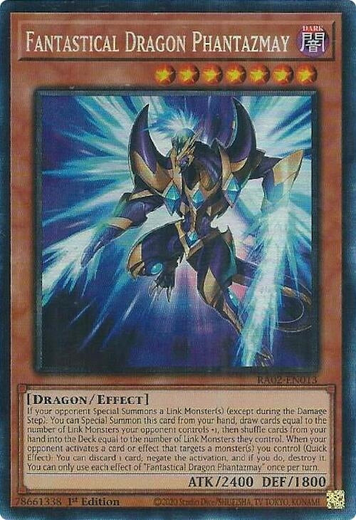 Image for Fantastical Dragon Phantazmay (Alternate Art) (PCR) (RA02-EN013) (25th Anniversary Rarity Collection II) - YuGiOh