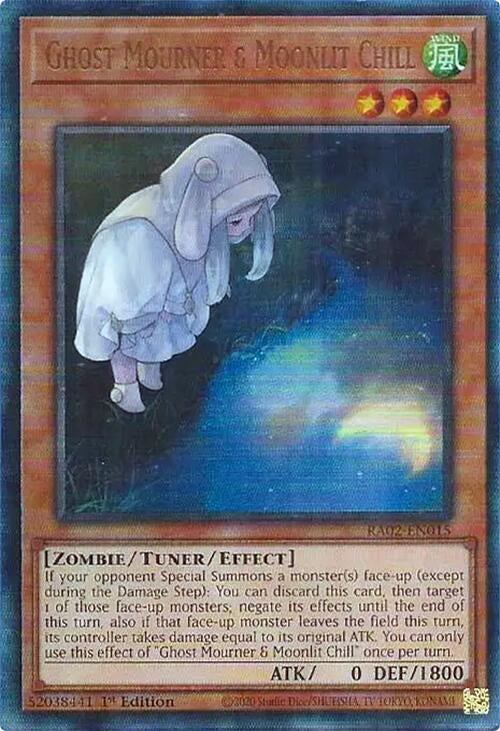 Image for Ghost Mourner & Moonlit Chill (Alternate Art) (PUR) (RA02-EN015) (25th Anniversary Rarity Collection II) - YuGiOh