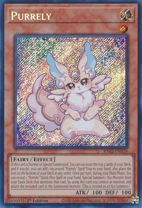 Image for Purrely (Secret Rare) (RA02-EN018) (25th Anniversary Rarity Collection II) - YuGiOh