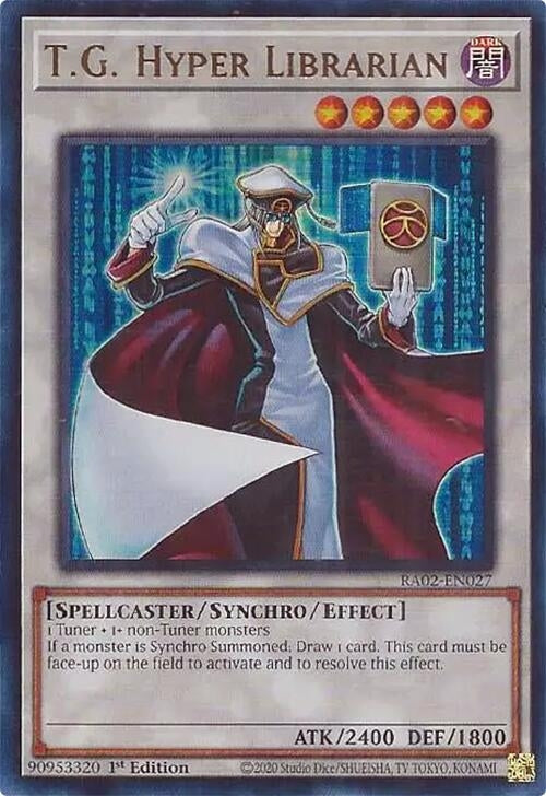 Image for T.G. Hyper Librarian (UR) (RA02-EN027) (25th Anniversary Rarity Collection II) - YuGiOh