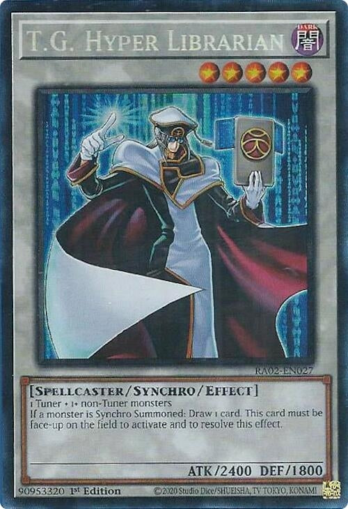 Image for T.G. Hyper Librarian (PCR) (RA02-EN027) (25th Anniversary Rarity Collection II) - YuGiOh