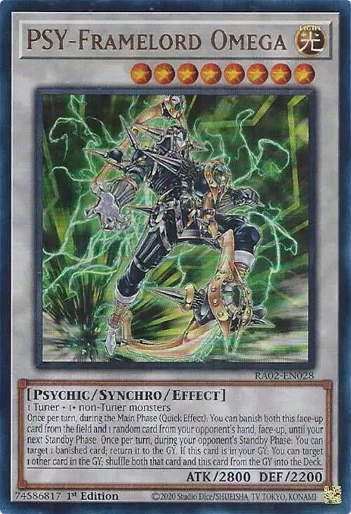 Image for PSY-Framelord Omega (UR) (RA02-EN028) (25th Anniversary Rarity Collection II) - YuGiOh