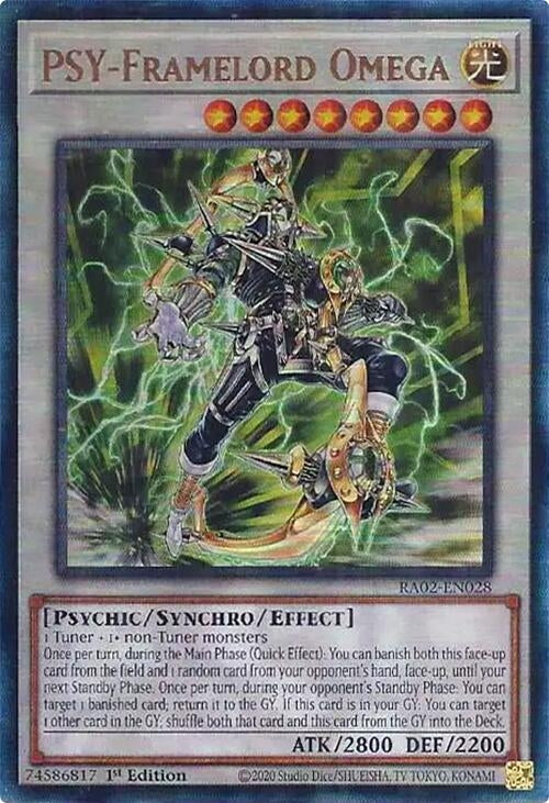 Image for PSY-Framelord Omega (PUR) (RA02-EN028) (25th Anniversary Rarity Collection II) - YuGiOh