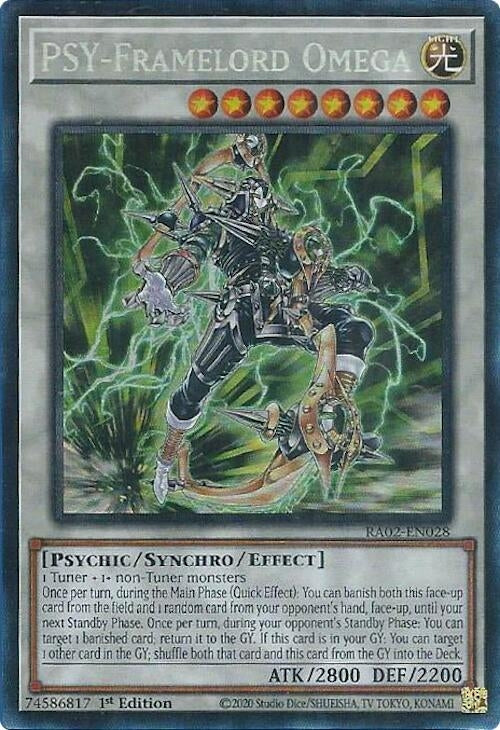 Image for PSY-Framelord Omega (PCR) (RA02-EN028) (25th Anniversary Rarity Collection II) - YuGiOh