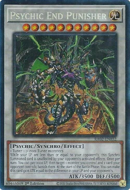 Image for Psychic End Punisher (PCR) (RA02-EN032) (25th Anniversary Rarity Collection II) - YuGiOh
