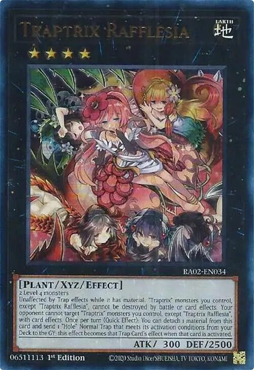 Image for Traptrix Rafflesia (UR) (RA02-EN034) (25th Anniversary Rarity Collection II) - YuGiOh