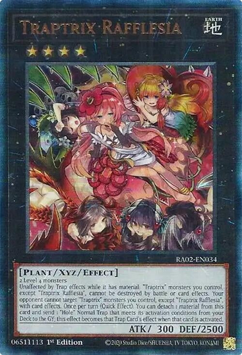 Image for Traptrix Rafflesia (PUR) (RA02-EN034) (25th Anniversary Rarity Collection II) - YuGiOh