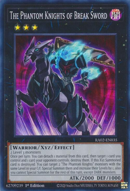 Image for The Phantom Knights of Break Sword (RA02-EN035) (25th Anniversary Rarity Collection II) - YuGiOh