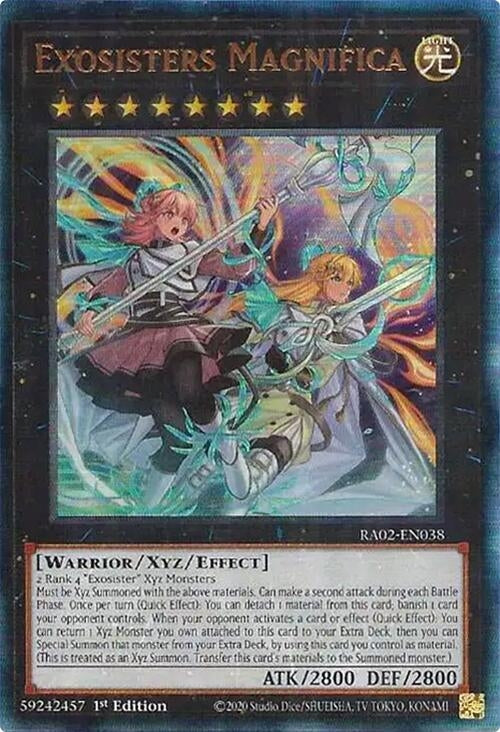 Image for Exosisters Magnifica (PUR) (RA02-EN038) (25th Anniversary Rarity Collection II) - YuGiOh
