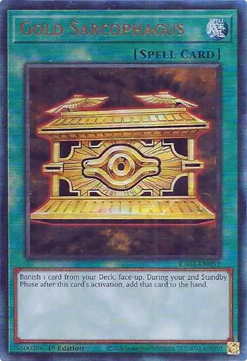 Image for Gold Sarcophagus (PUR) (RA02-EN052) (25th Anniversary Rarity Collection II) - YuGiOh