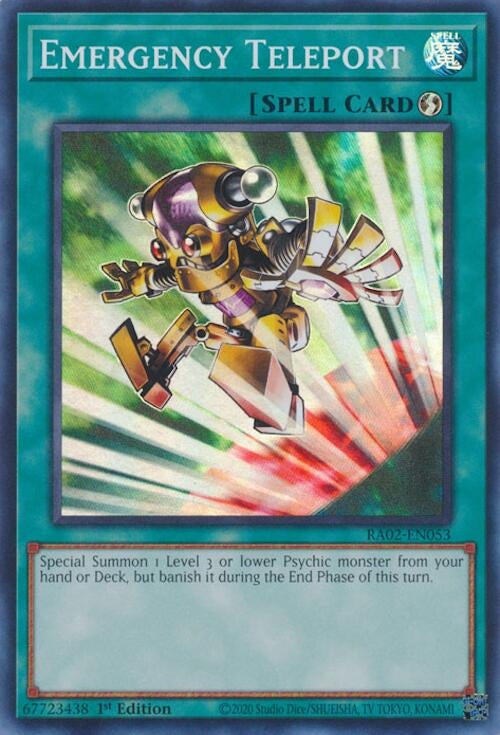 Image for Emergency Teleport (RA02-EN053) (25th Anniversary Rarity Collection II) - YuGiOh