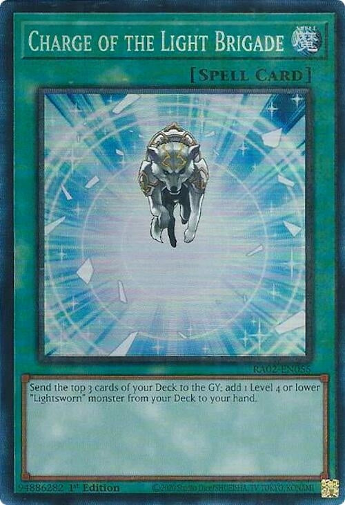Image for Charge of the Light Brigade (PCR) (RA02-EN055) (25th Anniversary Rarity Collection II) - YuGiOh