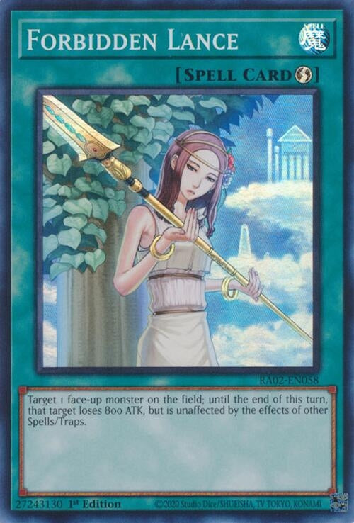 Image for Forbidden Lance (RA02-EN058) (25th Anniversary Rarity Collection II) - YuGiOh