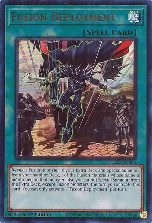 Image for Fusion Deployment (UR) (RA02-EN065) (25th Anniversary Rarity Collection II) - YuGiOh