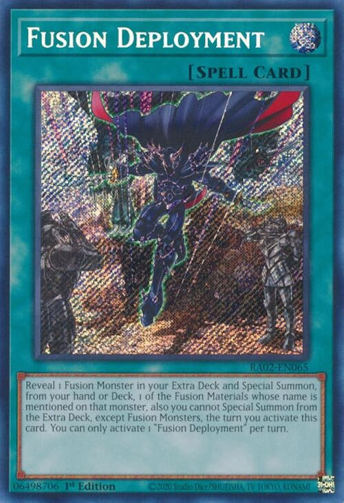 Image for Fusion Deployment (Secret Rare) (RA02-EN065) (25th Anniversary Rarity Collection II) - YuGiOh