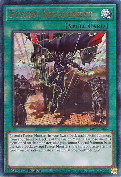 Image for Fusion Deployment (PUR) (RA02-EN065) (25th Anniversary Rarity Collection II) - YuGiOh